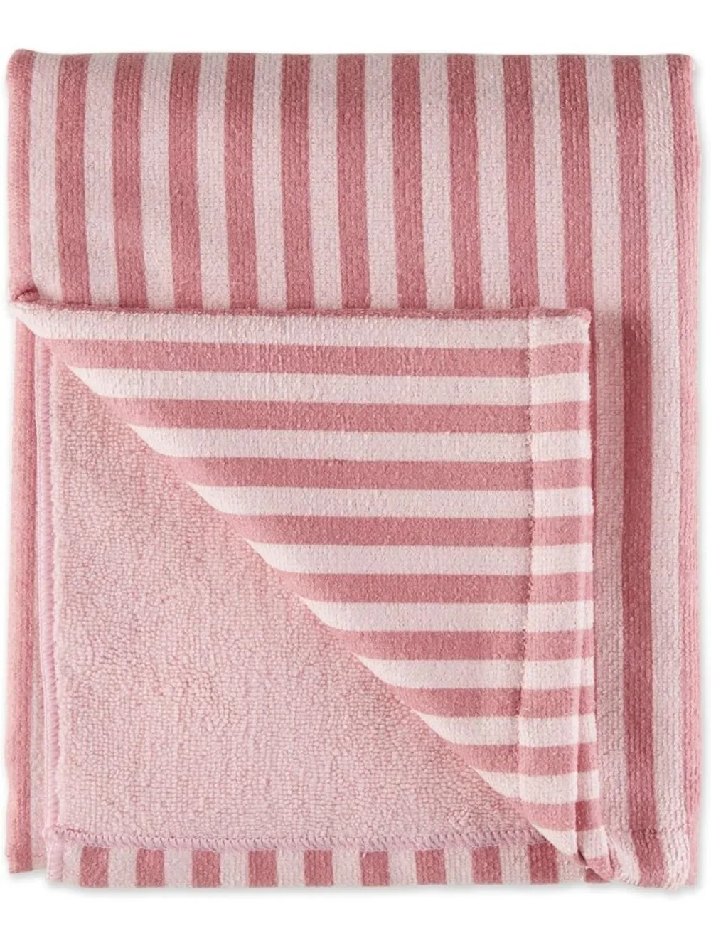 X-Large Microfiber Pet Grooming Towel - Soft, Absorbent, Striped Design, 41x23.5